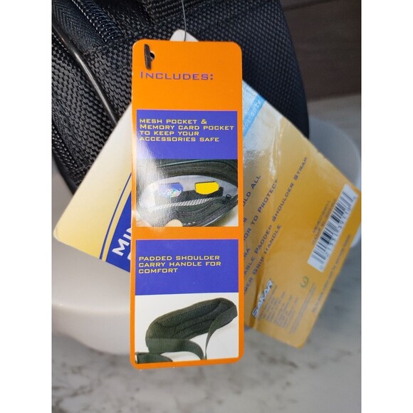 NWT Digital Concepts Camera / Compact Camcorder Bag Black Padded Strap - Picture 4 of 13